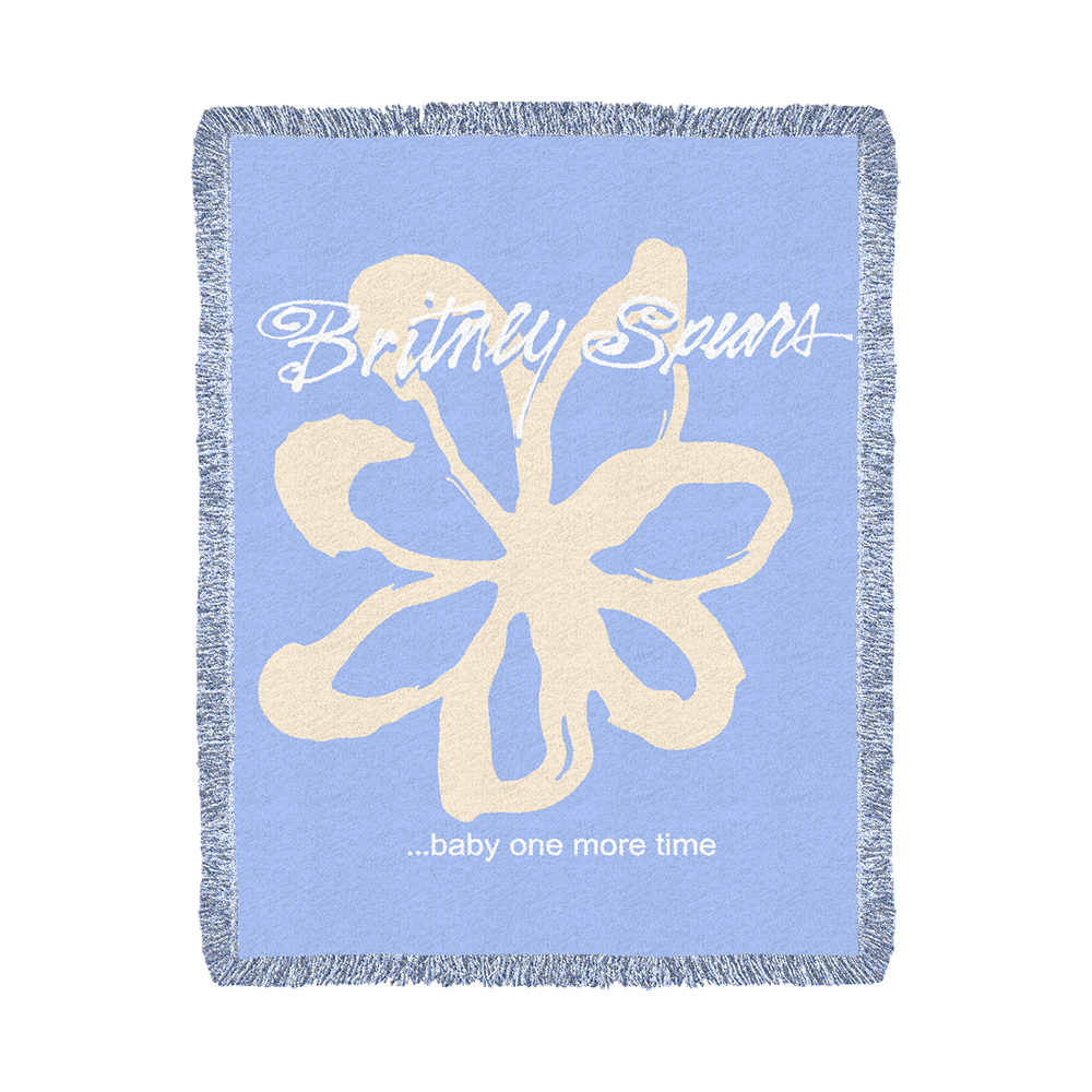 ...baby one more time Woven Blanket