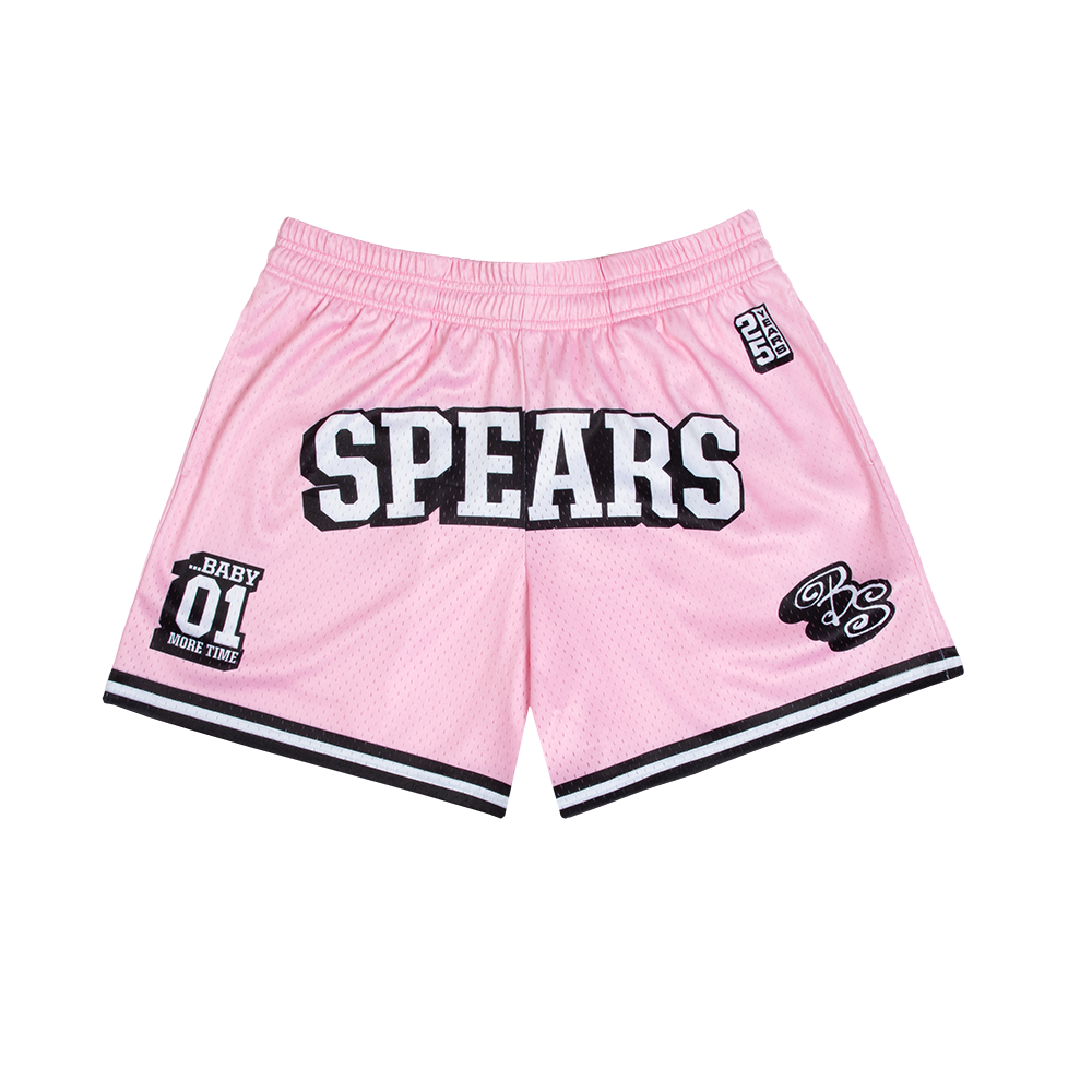 Pink Spears Basketball Shorts Britney Spears Official Store