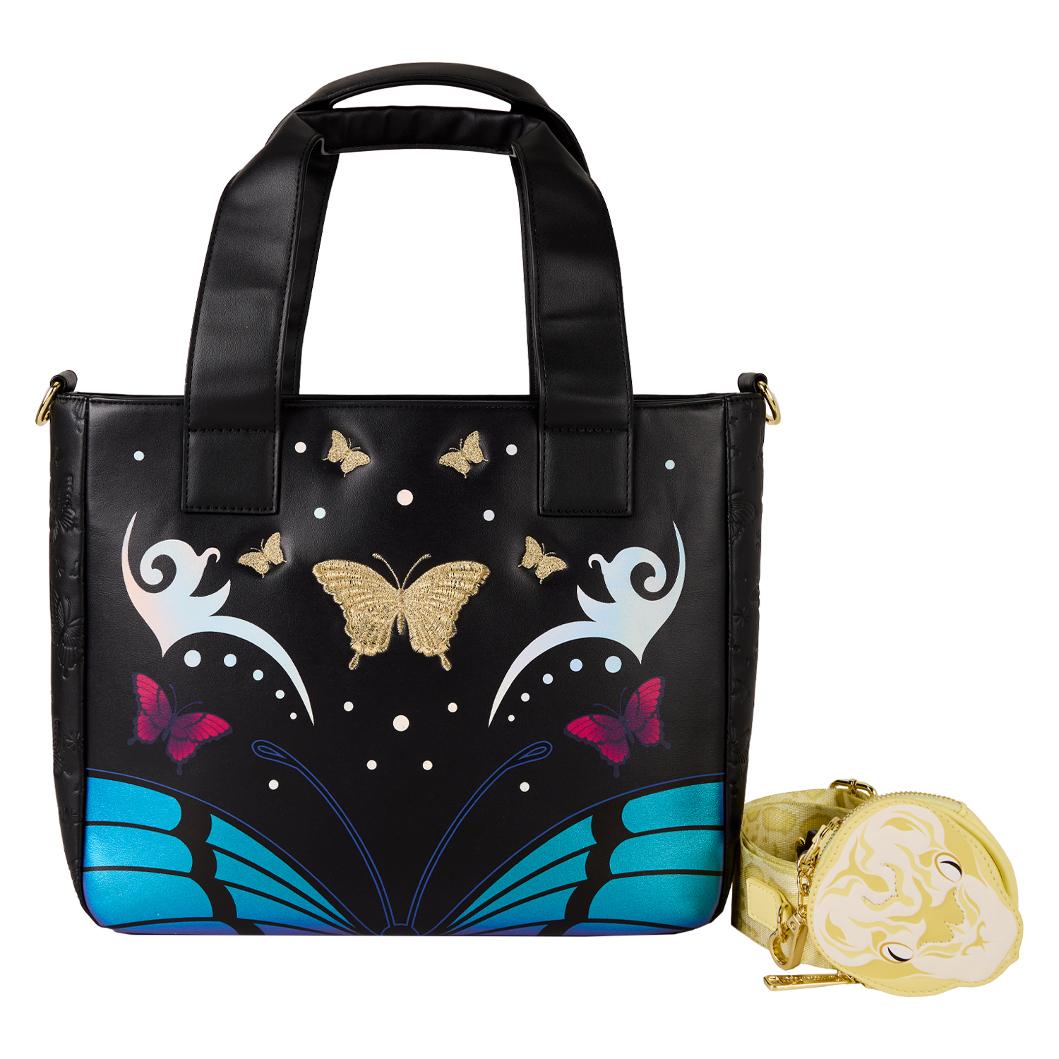 Britney Spears x Loungefly Butterfly Tote Bag With Coin Bag Front