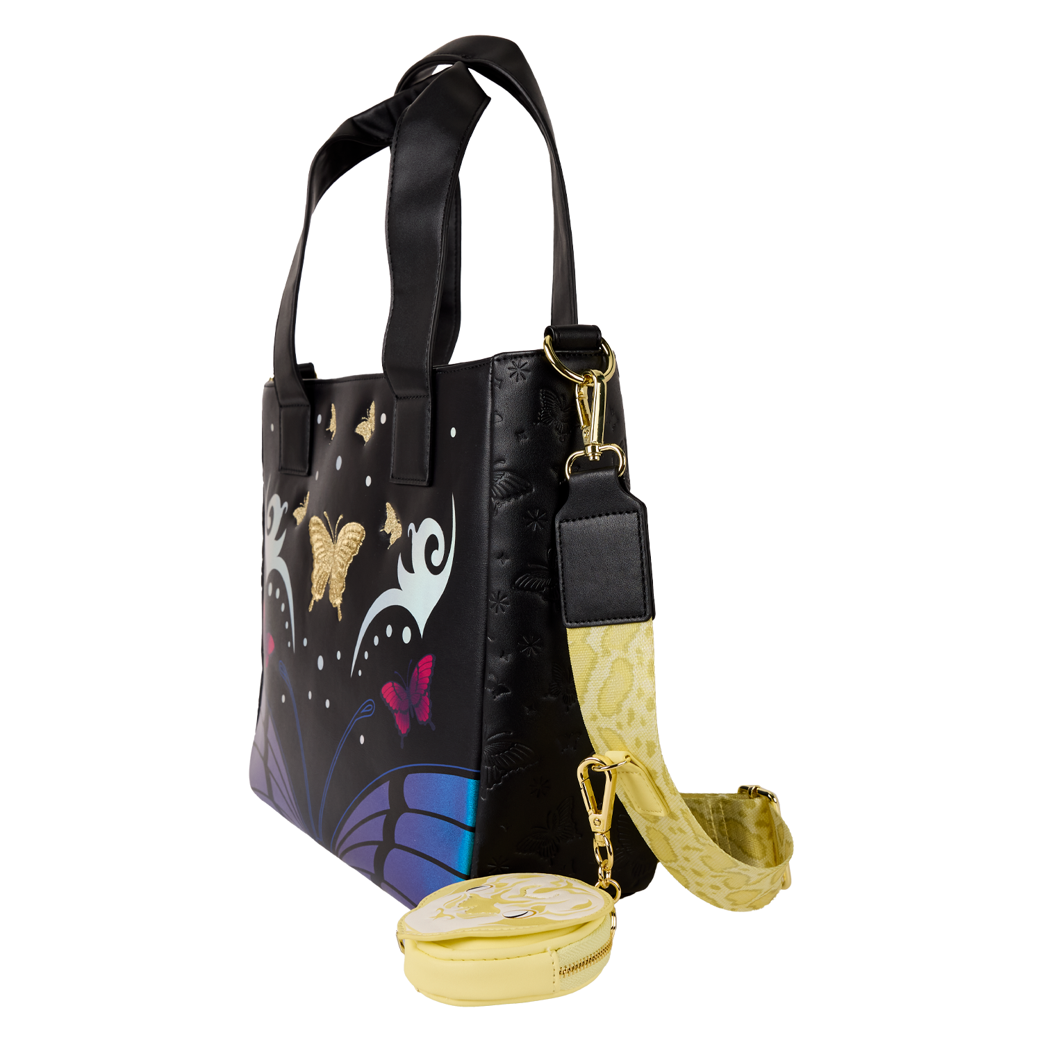 Britney Spears x Loungefly Butterfly Tote Bag With Coin Bag Side