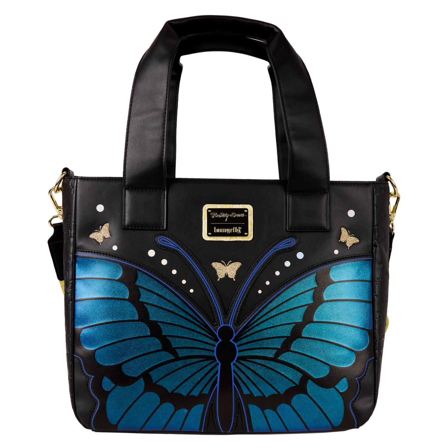 Britney Spears x Loungefly Butterfly Tote Bag With Coin Bag Back