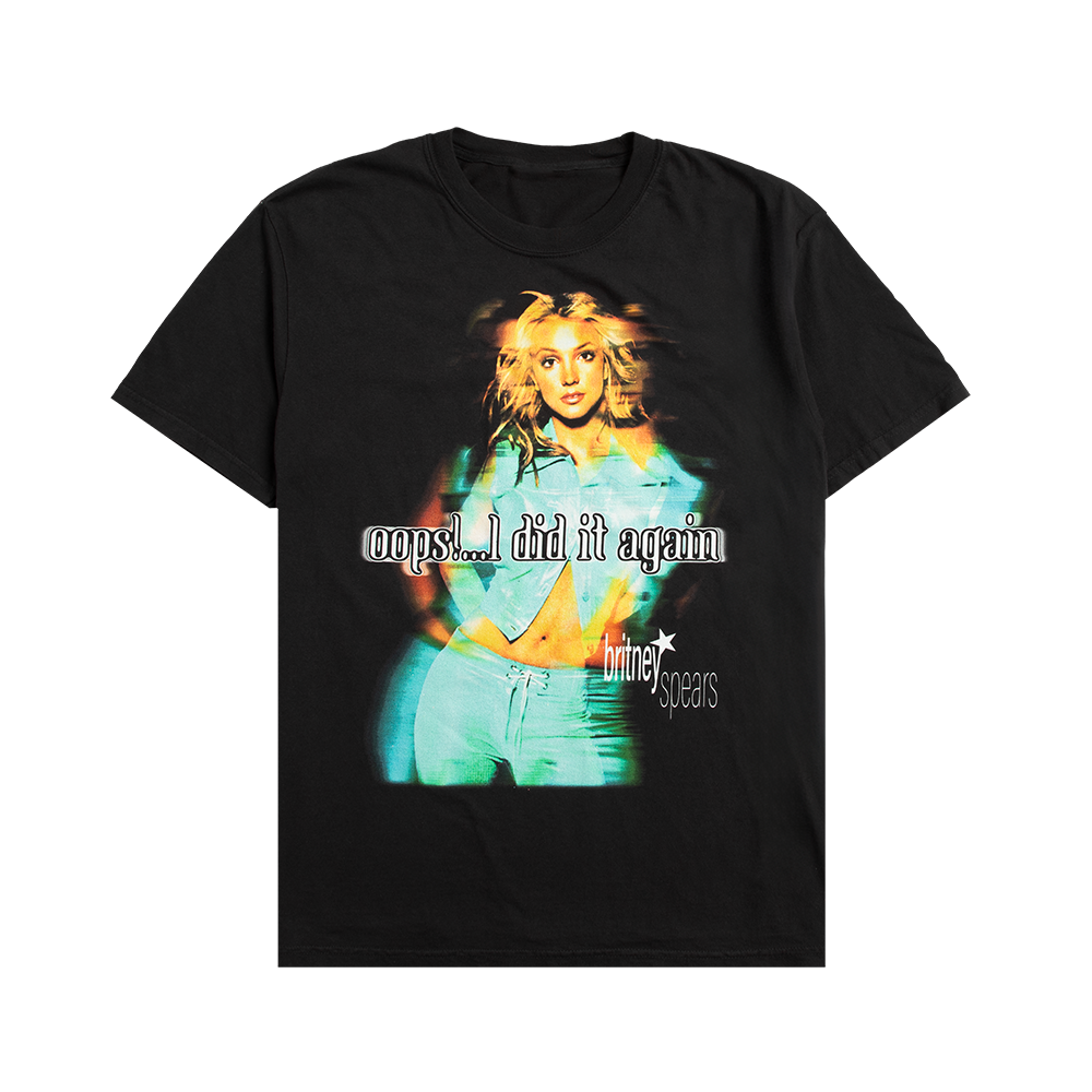Oops!... I Did It Again Black T-Shirt