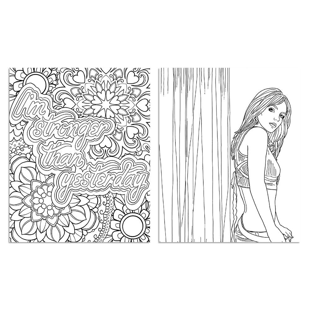 The Official Britney Spears Coloring Book - Pages