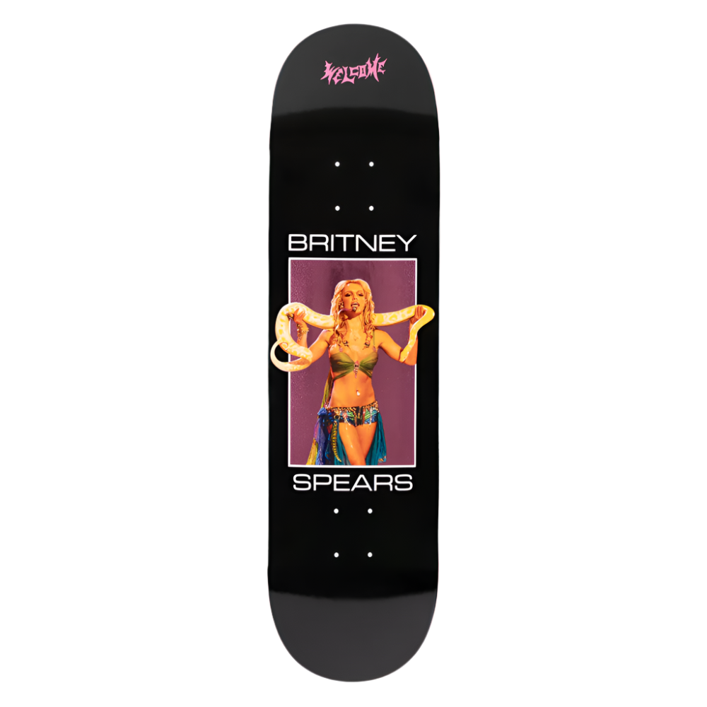 Britney Spears X Welcome - Snake on Popsicle - Black/Pink Foil - 8.5" 1 