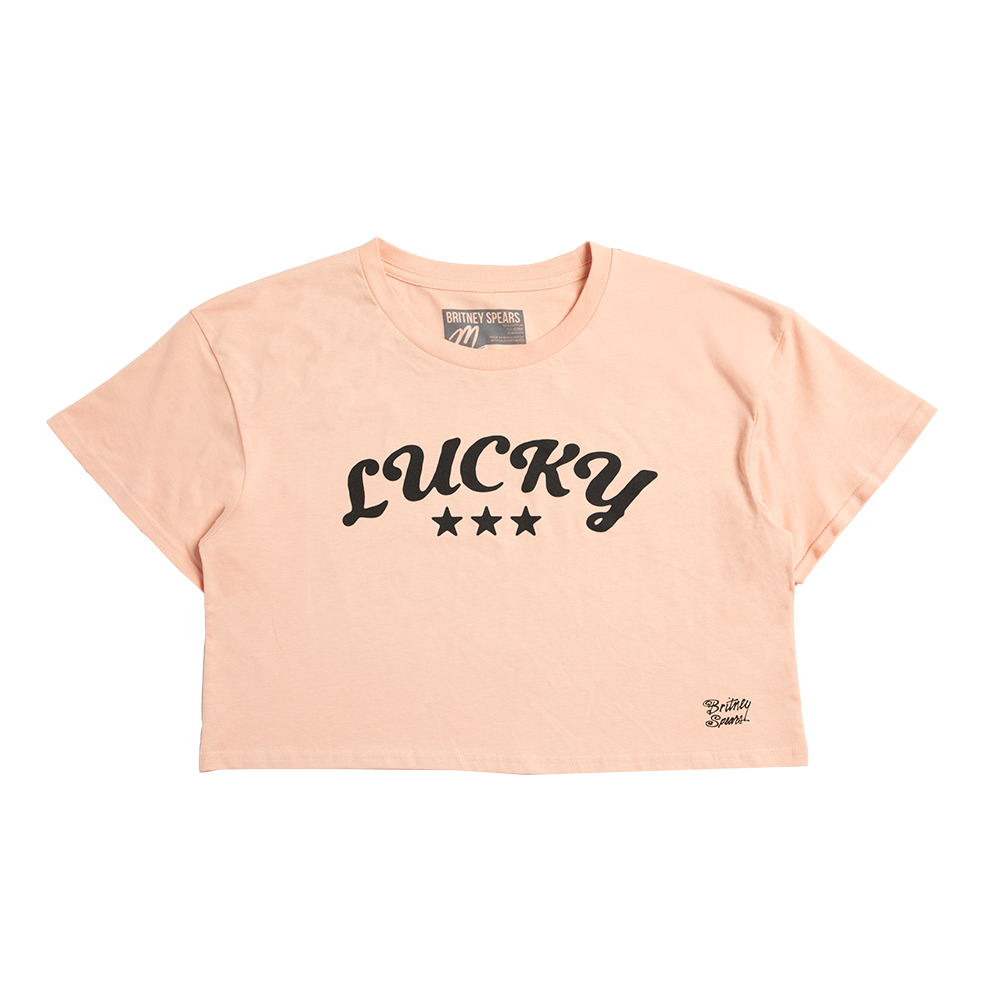 Lucky Pink Crop T-Shirt