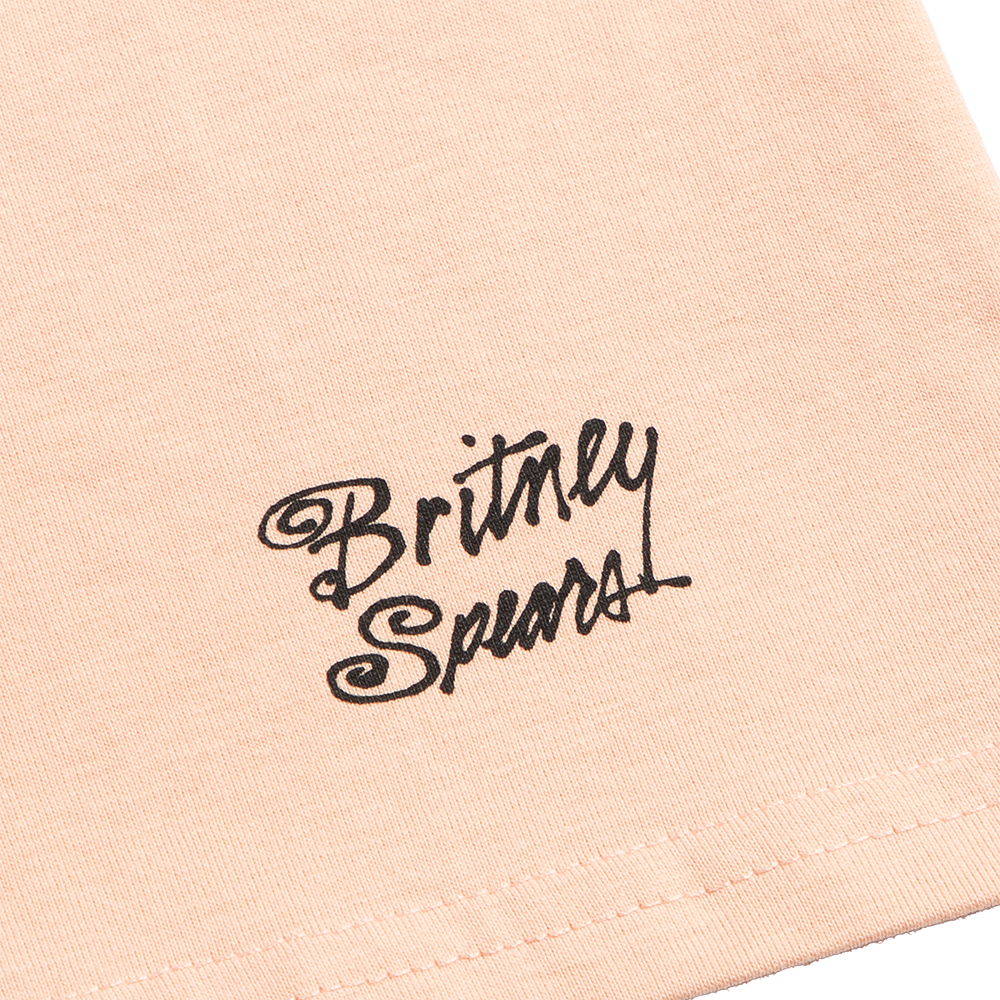 Lucky Pink Crop T-Shirt Detail