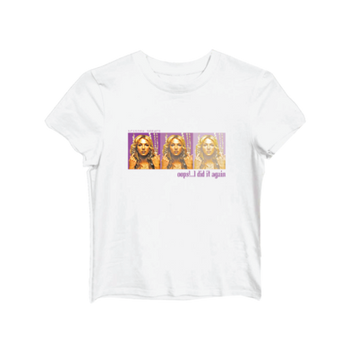 Oops!... I Did It Again Beaded Curtain Baby Tee - Britney Spears ...