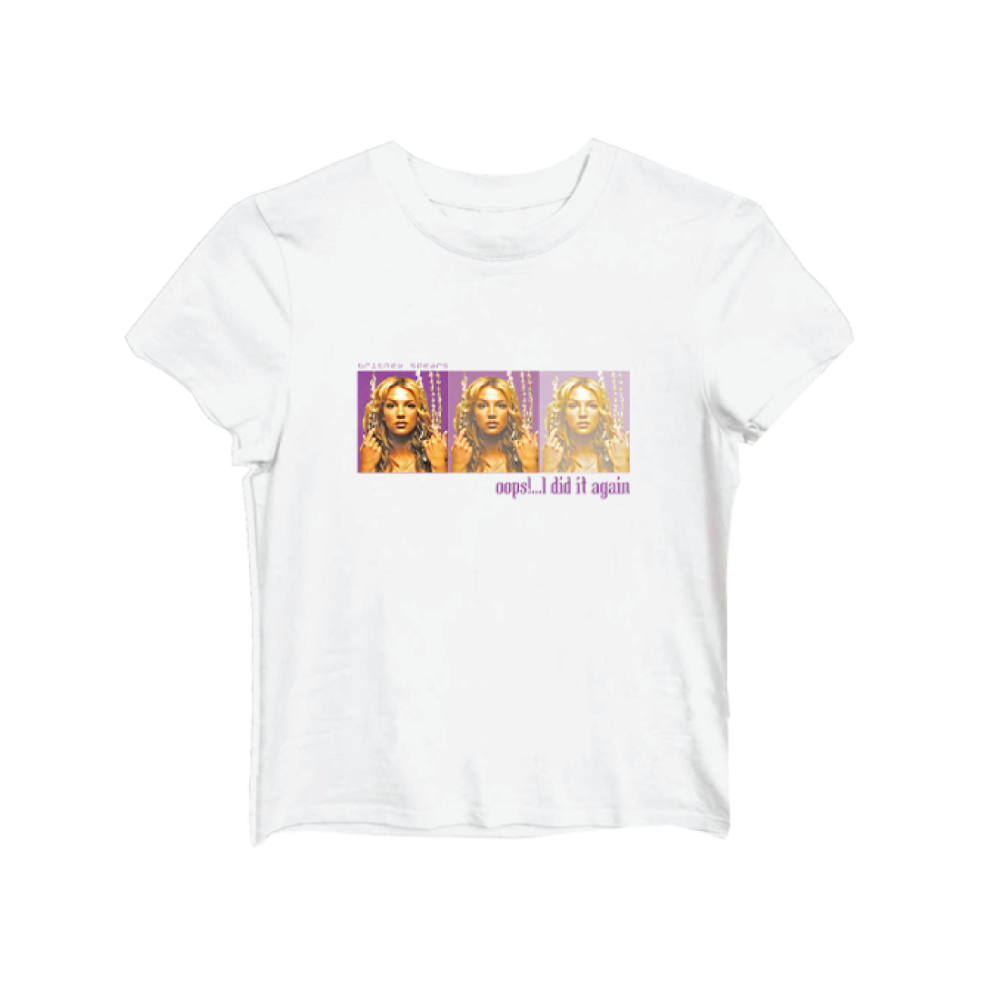 Oops!... I Did It Again Beaded Curtain Baby Tee 