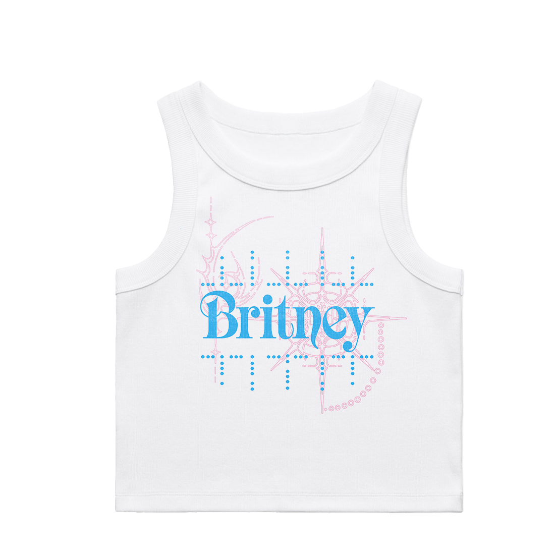 Britney 25th Anniversary Tank front