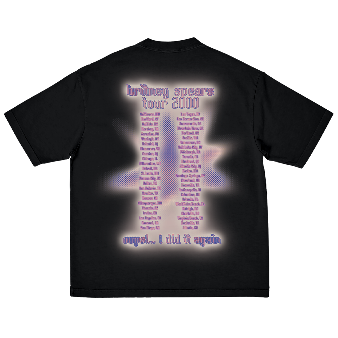 Oops...! Tour Anniversary T-Shirt - Britney Spears Official Store