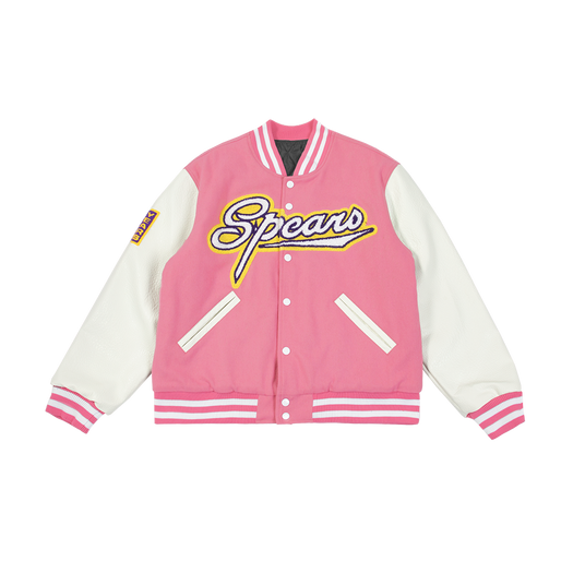 ...Baby One More Time Letterman Jacket Front 