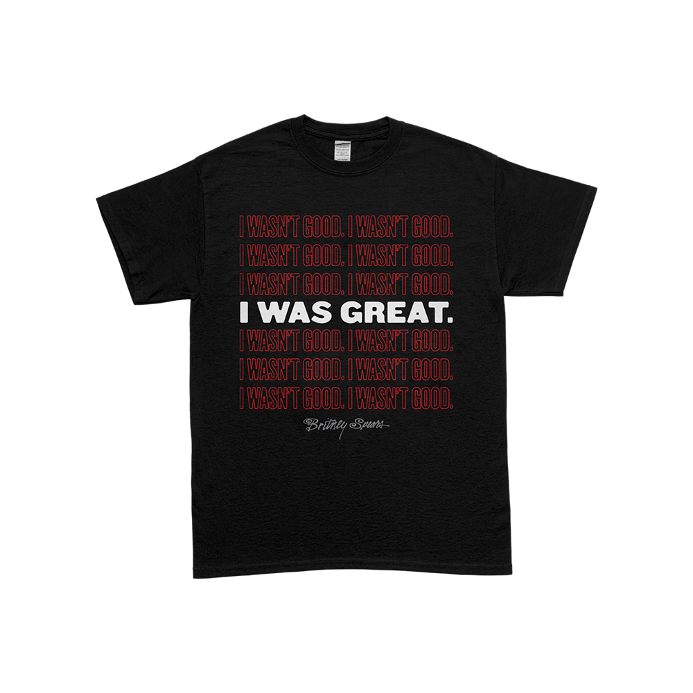 I Was Great T Shirt Britney Spears Official Store i-was-great-t-shirt-britney-spears-official-store