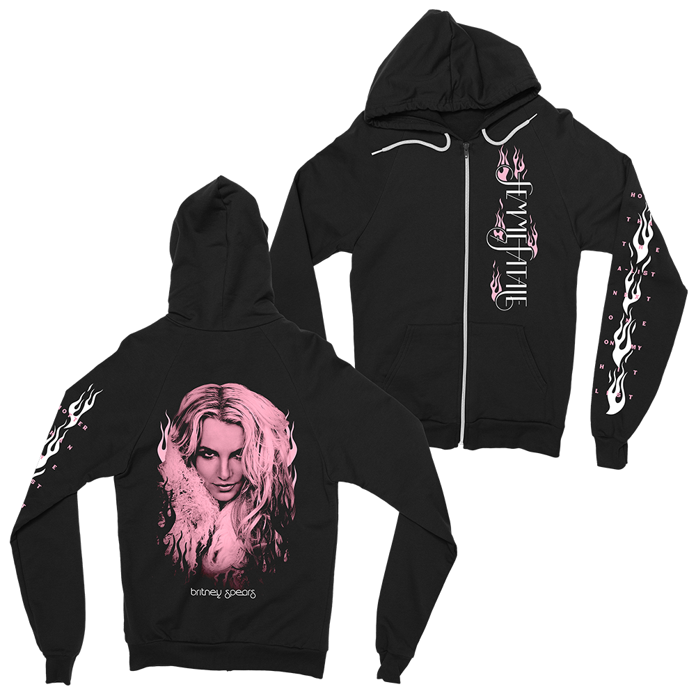 Femme Fatale Zip Hoodie Britney Spears Official Store