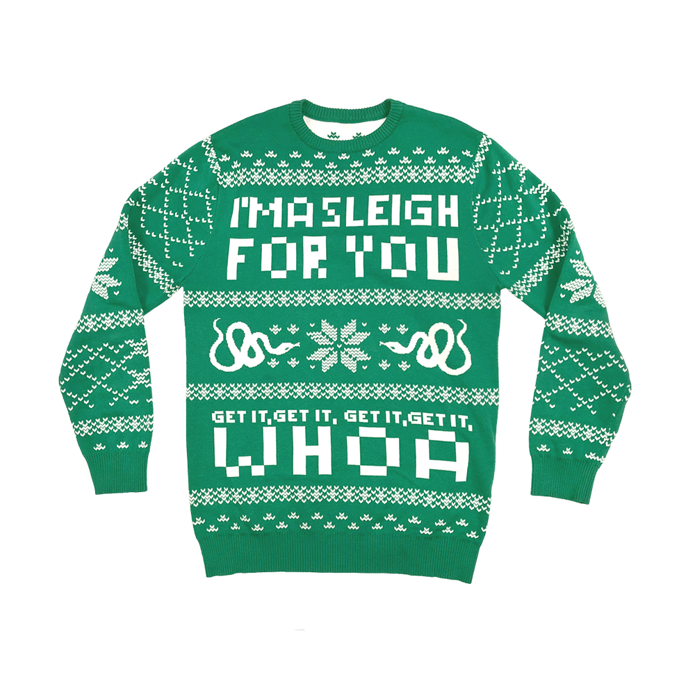 I'm A Sleigh For You Holiday Sweater Front